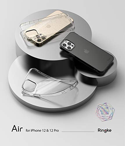 Image of ringke air for iphone 12 / iphone 12 pro case back cover, lightweight transparent flexible tpu scratch resistant phone cover for iphone 12 / iphone 12 pro back cover case - clear - Transparent