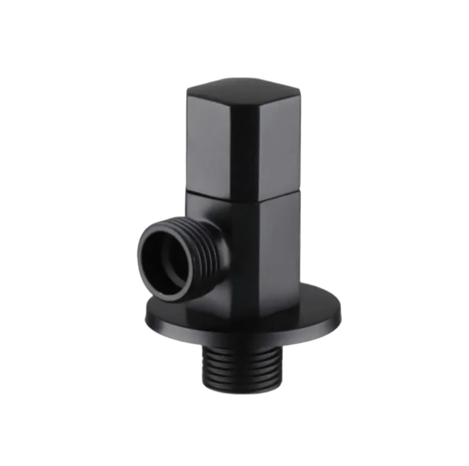 Bnjlsdatwr A Valve， Brass Black Ngle Valve For Kitchen Bathroom Toilet Cold Nd Hot Water Stop