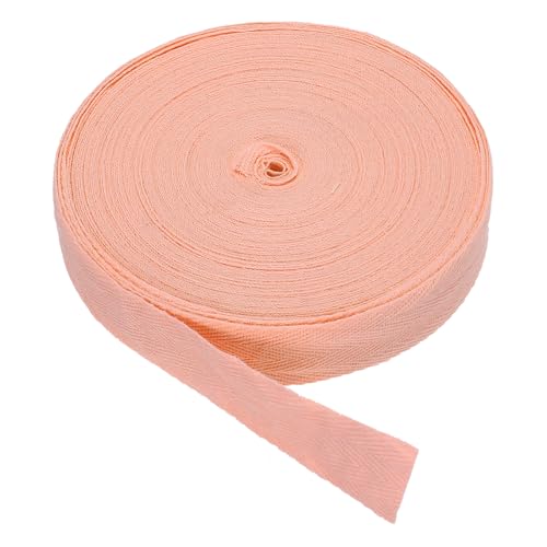 Ruban en coton sergé rose cerise de 1 pouce et 25 verges pour couture