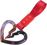 Vista 18 de Q1-TECH, JDM Tsurikawa - Anillo japonés para metro, tren, autobús, mango de coche, correa de mano con mango de corazón roto y correa de mano