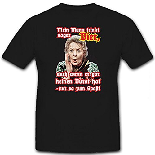 T-Shirt Alfred Bière Un Cœur et Une Âme : Cadeau Humour Idéal en Taille S