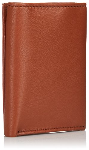 Men's Tri Fold Wallet, Tan, One Size2