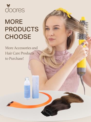 Image of DOORES Sew In Hair Extensions Real Human Hair, Light Blonde Highlighted Golden Blonde 20 Inch 100g, Long Straight Sew In Weft Extensions