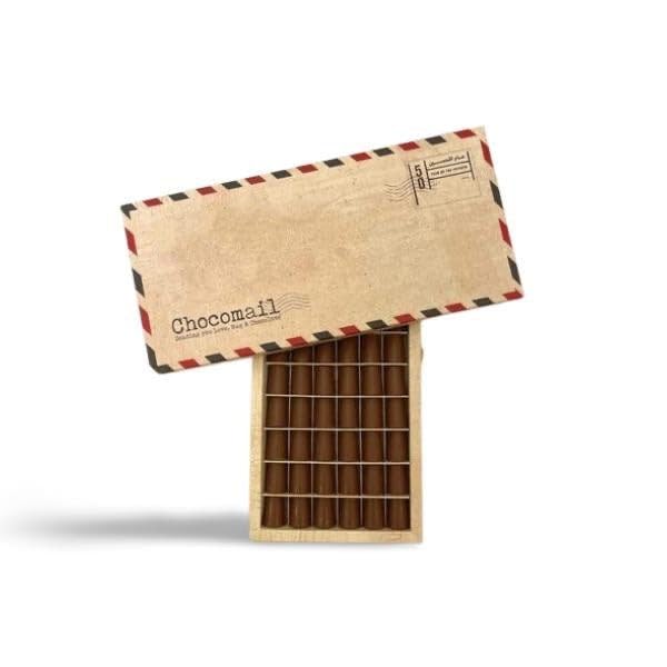 Chocomail Red Post Box Chocolate – Fun Novelty Gift Box with Assorted Chocolates – Eye-Catching Red Mailbox Design – Perfect for Gifting, Celebrations, and Chocolate Lovers