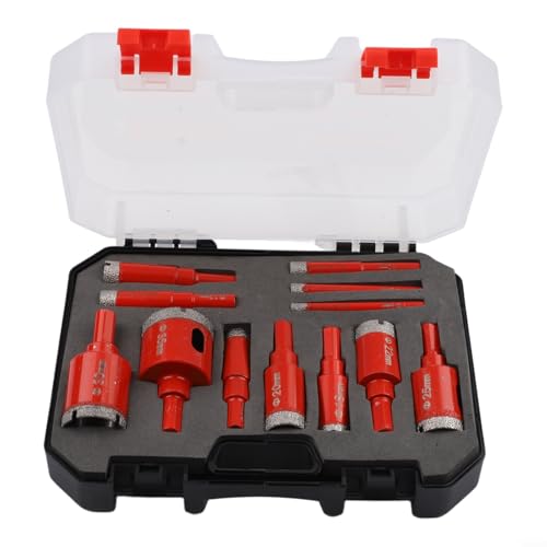 Set de 12 brocas diamantadas para tile y vidrio miniatura 2