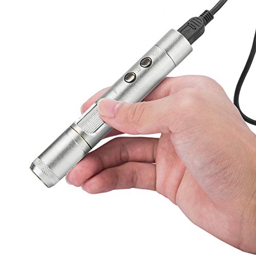 Supereyes B011 Microscopio Digital portátil USB Profesional de 5 MP y 500 aumentos de endoscopio, Lente de Lupa de Mano y microscopio electrónico