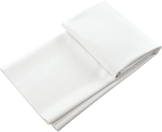 Picheng Vinyl Faux Leather Sheets:White Smooth Faux Leather Fabric Waterproof 54" x 36" Vinyl Upholstery Leather Soft Synthetic for Upholstery Car, Bags,DIY Crafts (White)