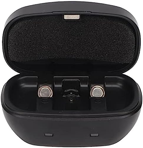 Chargeur de batterie intelligent pour appareil auditif avec 2 piles bouton 155 mAh 312 et câble USB, avec boîte de rangement
