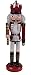 Clever Creations Classic Red King Nutcracker Traditional Uniform | Holding Scepter | Highly Collectible Nutcracker | Festive Christmas Decor | Perfect for Any Decor Theme | 100% Wood | 10" Tall