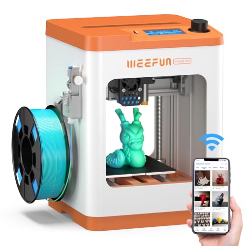 Weefun TINA2S 3D Printer for Kids Beginners, Fully Assembled Ready to Print