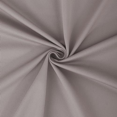 Image of Inherent Flame Retardant Hospital Curtain Room Divider, Basement Divider,Grommet Privacy Medical Clinic Curtain(1 Panel, 9x8FT,Grey)