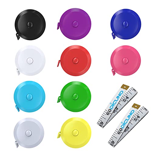 DiCUNO 60-Inch 1.5 Meter Soft and Retractable Tape Body Tailor