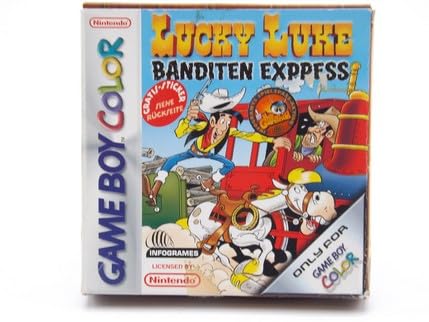 Lucky Luke - Banditen Express - [Game Boy Color]