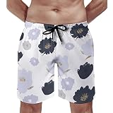 Herren Sommer Freizeit Meer Strand Urlaub 3D Digitaldruck Schnürhose Mesh Shorts Strandhose Badeshorts Herren Kurz Atmungsaktiv Schwimmhose Badeshorts Männer Elastisch Trainingsshorts Verstellbar