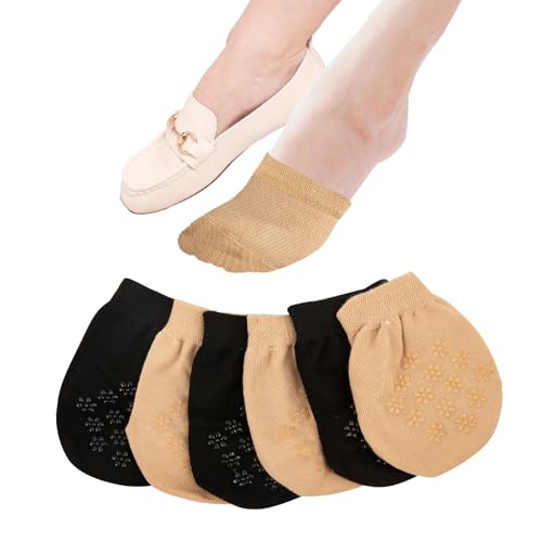 Image of 6 PAIRS Half Socks for Women Toe Socks Women,Toe Socks Women No Show