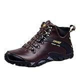 Jungle Botas de Senderismo para Hombre Zapatillas de Cuero p