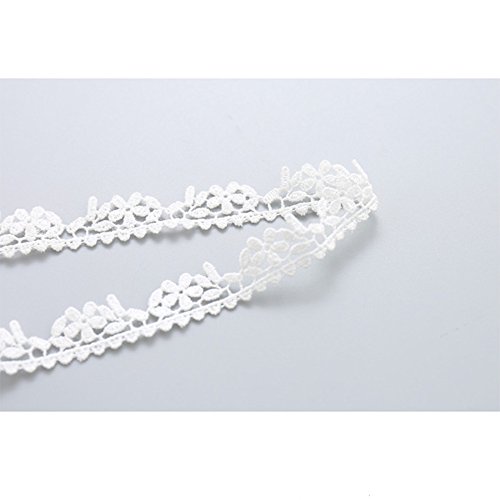 Rqj Newborn Christening Baby Headband Bows Baptism Flower Hairband White Hair Bows With Adjustable Ribbon #TOP6