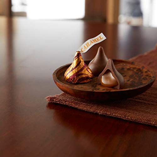 RiverFinn Mega Hershey\'s Kisses Assortment -Milk Chocolate Caramel (Gold), Milk Chocolate (Silver), Dark Chocolate (Purple) Great for Candy Bowls & Buffets, Holidays, Gifts, Baking & More! (2 lbs.)