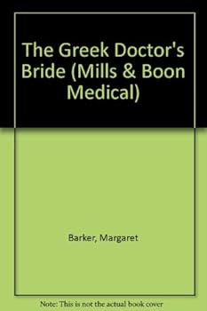 Hardcover The Greek Doctor's Bride [Large Print] Book