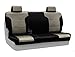 Coverking Custom Fit Split Bench Seat Cover for Select Mazda 2 Models - Alcantara (Beige)