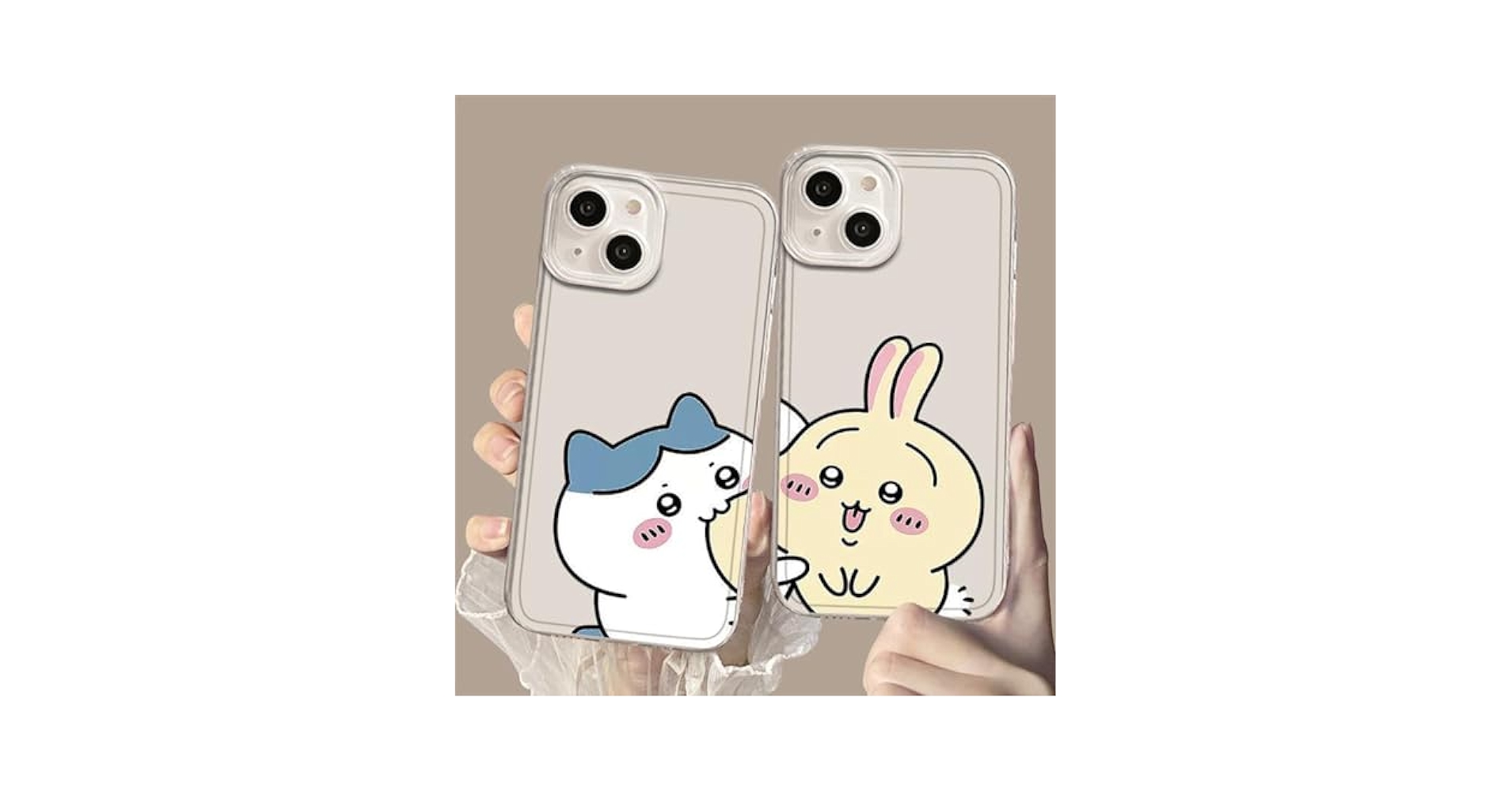 Amazon.co.jp: カップルお揃いケース iPhoneケース ちいかわ
