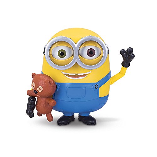 Minions Bob Interacts with Teddy Bear