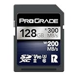 ProGrade Digital SDXC UHS-II V90 IRIDIUM 128GB メモリーカード (最大読込300MB/s 最大書込200MB/s) プログレードデジタル 正規輸入品