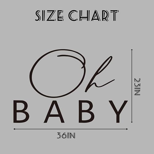 Gostman Oh Baby Calcomanía para Baby Shower miniatura 2