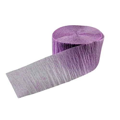 Stella filante 4,4 x 247 cm - Lavanda | Stella filante di Carta crespa | Stelle filanti Compleanno | Accessorio per Feste
