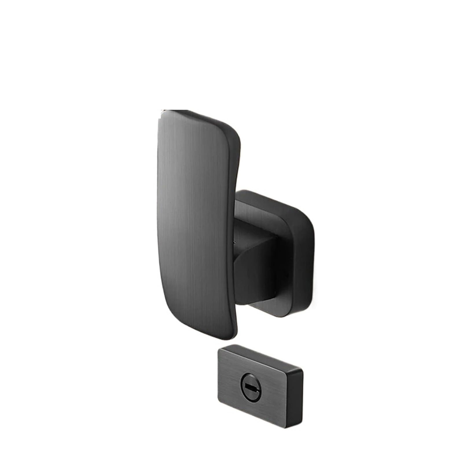 Serrure de porte avec clé YYWJ pour bloquer l'accès extérieur avec poignée intérieure libre