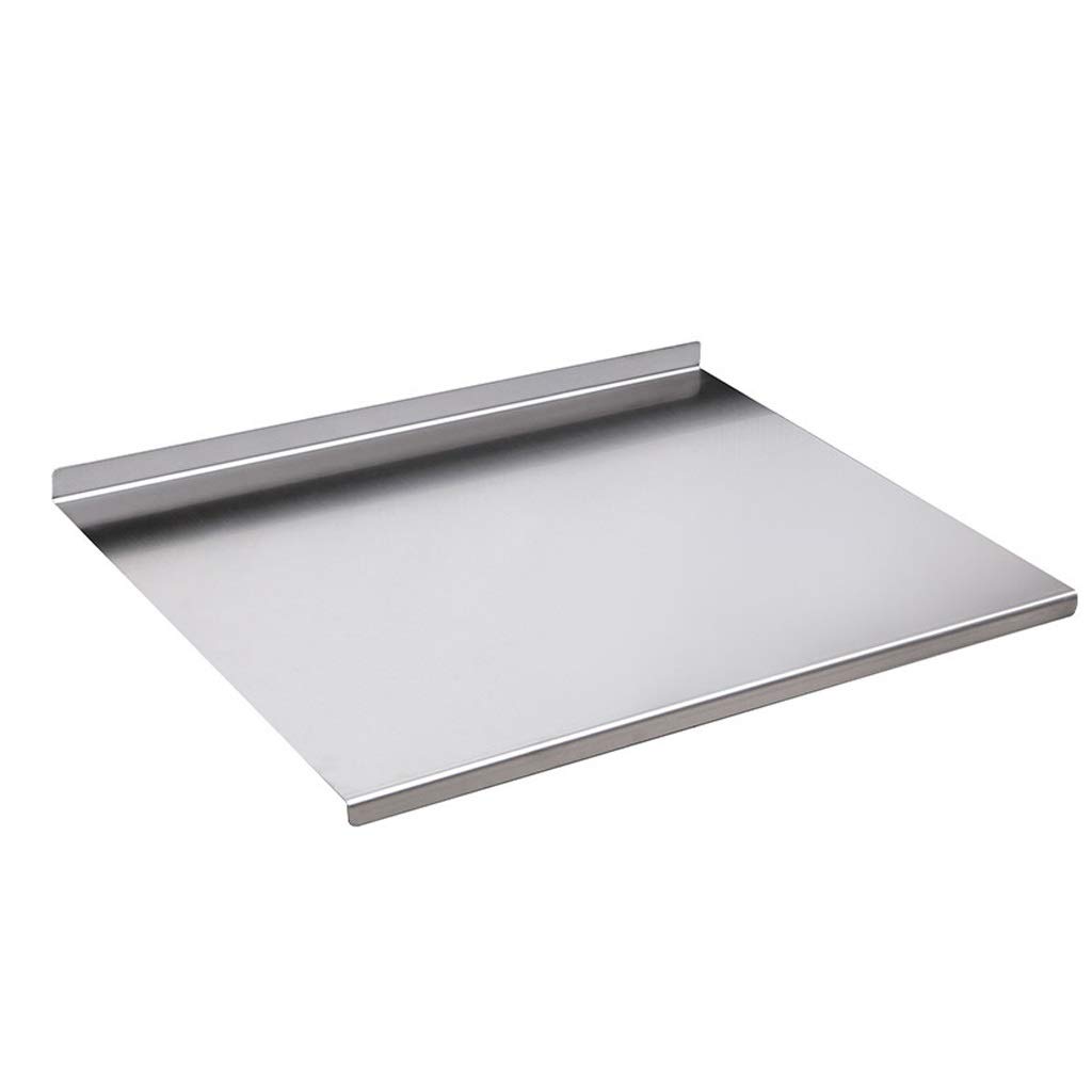 Tabla de Cortar Tabla de cortar de acero inoxidable Tabla de cortar para el hogar Tabla de cortar para cocina 304 Tabla de cortar resistente de grado alimenticio Bandeja para hornear para repostería,