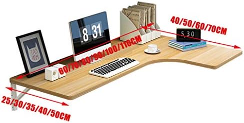 Foldable Wall Mounted Kitchen Table Space Saving Corner Computer Desk Adjustable Drop Leaf Workbench Perfect for Home Use Sturdy and Stylish Design