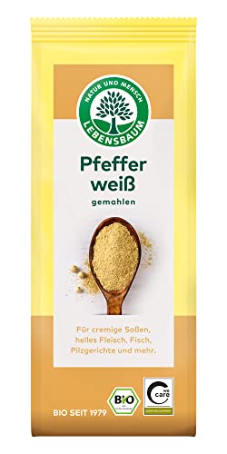 Lebensbaum, Pfeffer Weiß gemahlen g, Original, 50 g