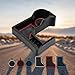 Upgraded Center Console Tray for Jimny JB64W/JB74W Sierra (2018–2025) – Off-Road Fit Cup Holder Organizer with Night-Glow Mats, Anti-Rattle, DIY Install
