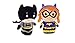 Batman and Bat Girl DC Comics Set of 2 Itty Bittys Soft Toys 12cm
