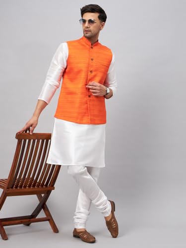 Image of VM Men's Jacket, Kurta and Pyjama Set