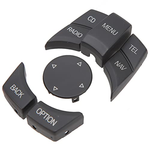 Kit boutons commande multimédia pour remplacer les touches rayées de console Série 1 3 5 6 X1 X5 X6