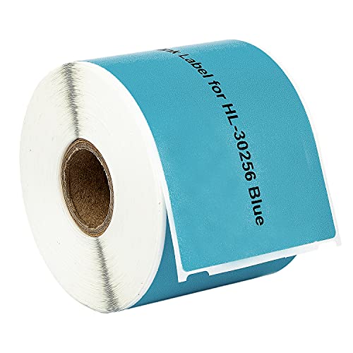 Houselabels Compatible Dymo 30256 Blue Shipping Labels (2-5/16" X 4") Compatible With Rollo, Dymo Lw Printers, 6 Rolls / 300 Labels Per Roll #TOP3