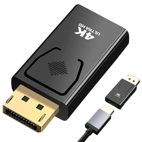 Display Port DP Male To HDMI Female Adapter Converter For 4K HD 1080P HDTV Desktop, Laptop, Projector, Monitor, HDTV