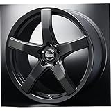 NEWRAYTON(ニューレイトン)アルミホイール BLEST(ブレスト) バーンズテック Ｖ-05 19インチ 8.5JPCD114.3 5穴 インセット+36 1枚 セミグロスブラック ABTVF96MB