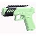 Tactical Pistol Scope Mount Aluminum Picatinny Rail Base for Glock G17/G18/G19 Type (Back)