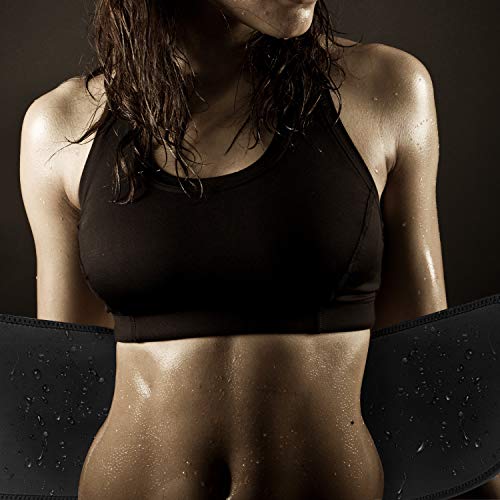 Biange FITNESS23 Waist Trainer For Women Men Sweat Belt Waist Trimmer Belly Band Stomach Wraps thumb #6