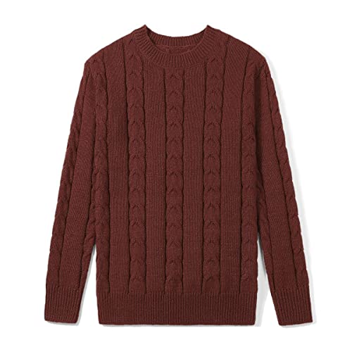 Image of CHARTOU Women's Winter Chunky Cable Knit Long Skirt 2 Piece Outfit Sweater Sets