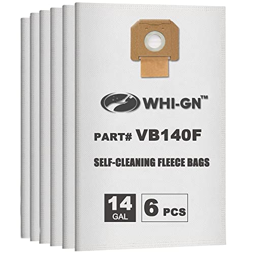 WHI-GN Replacement VB140F Fleece Filter Bags