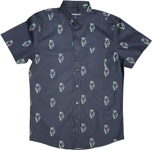 Image of Molokai Surf Button Down Slim Fit Hawaiian Short Sleeve Shirts
