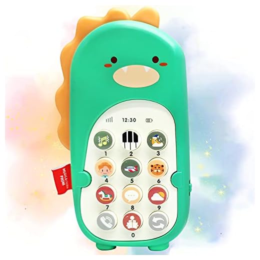 RUAN Baby Cell Phone Toys with Music ,Kids Teething Toys Play Phone Musical Educational Toys for 6 12 16 18 Months Baby Toddlers and Aged 1+ Kids