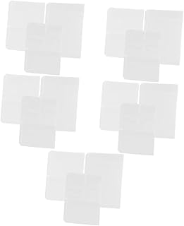 75 Peças 6 A5 Saco De Armazenamento De Folhas Soltas Com Zíper Pasta De Plástico Bolsas Com Zíper Envelopes Transparentes Envelopes Poli Transparentes Envelopes De Bolso De