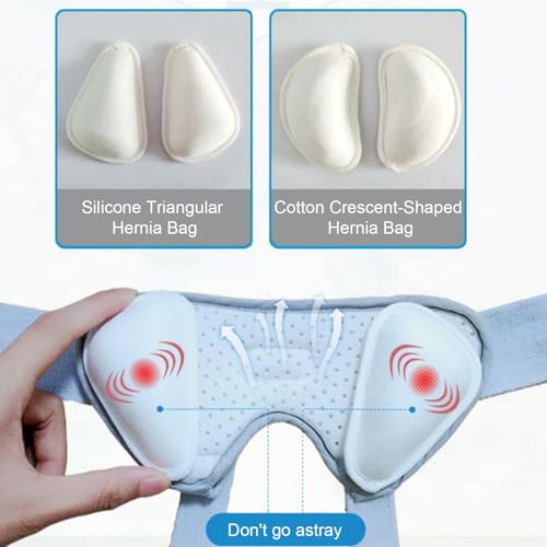 Faja para Hernia Inguinal Ajustable con 4 Almohadillas Compresivas miniatura 7