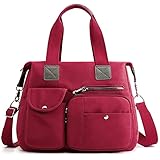 ショルダーバッグ レディース 撥水 斜めがけ 肩掛けバッグ ナイロン コンパクト ポケット多い マザーズバッグ 多機能 軽量 女性用カバン カジュアル 通学 通勤 旅行 人気 男女兼用 プレゼント F