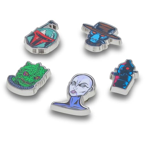 Image of Crocs Jibbitz Disney Star Wars Shoe Charm Packs, Character, 5-Pack